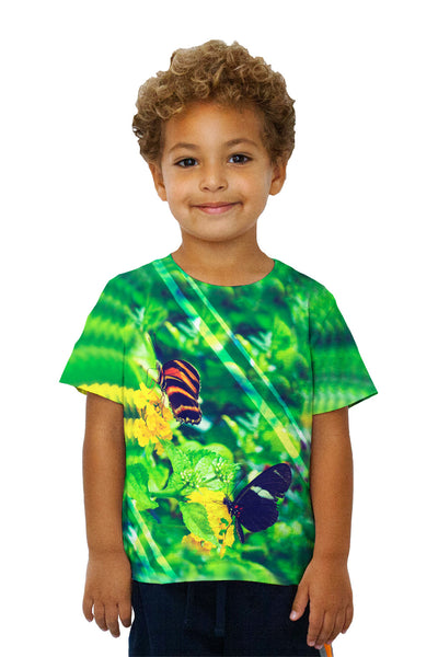 Kids Light Rays Butterflies&nbsp;Kids T-Shirt