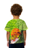 Kids Flowers And Butterflies