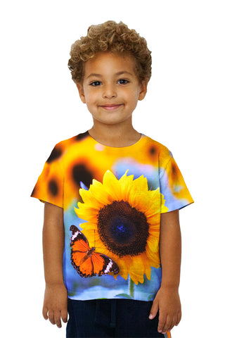Kids Sunflower Butterfly