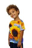 Kids Sunflower Butterfly
