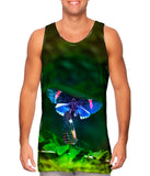 Blue And Pink Butterfly