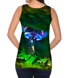 Blue And Pink Butterfly