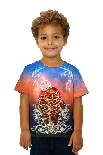 Kids King Castle Owl&nbsp;Kids T-Shirt