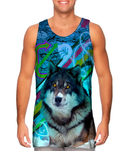 Arrow Wolf Mens Tank Top