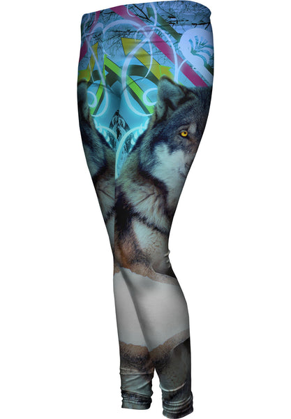 Arrow Wolf Womens Leggings