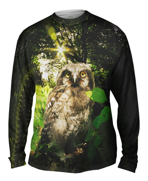 Lone Babe Owl&nbsp;Mens Long Sleeve