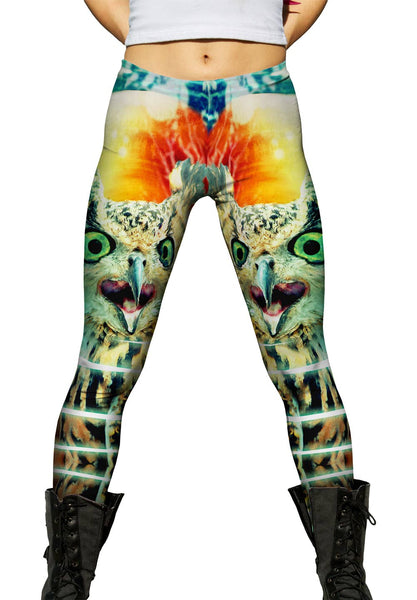 Scream Owl&nbsp;Womens Leggings