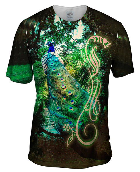 Jungle Peacock Mens T-Shirt