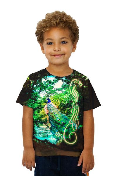 Kids Jungle Peacock&nbsp;Kids T-Shirt