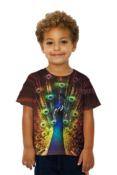 Kids Grain Peacock&nbsp;Kids T-Shirt