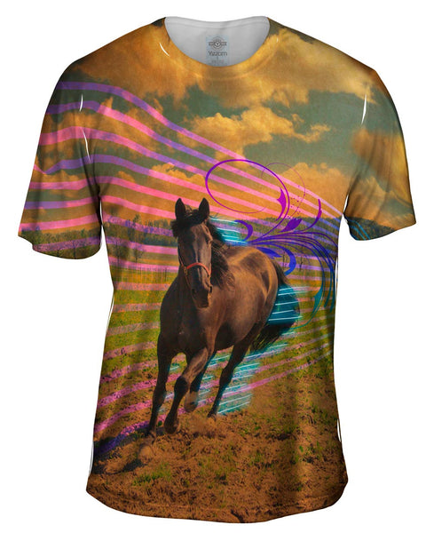 Speed Horse Mens T-Shirt