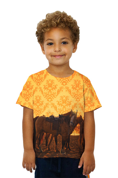 Kids Sand Horse&nbsp;Kids T-Shirt