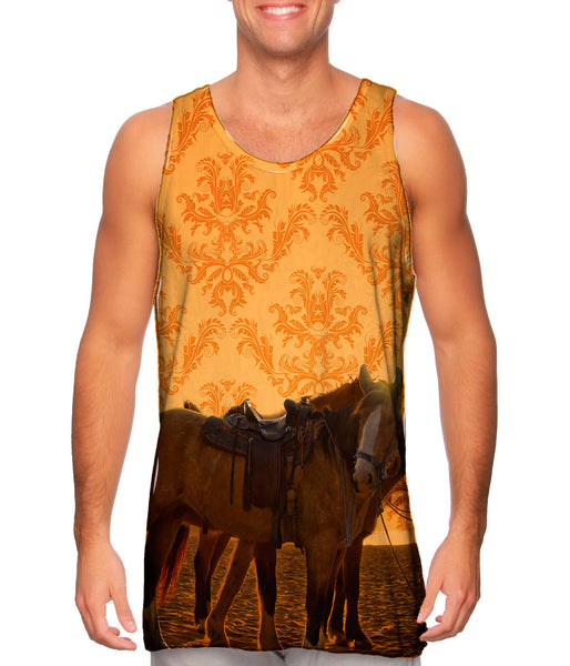 Sand Horse&nbsp;Mens Tank Top