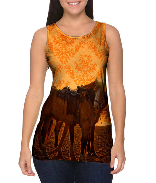 Sand Horse&nbsp;Womens Tank Top