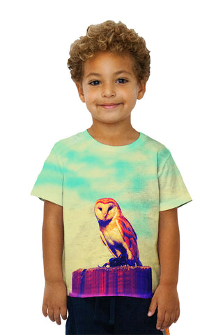 Kids Watching Owl