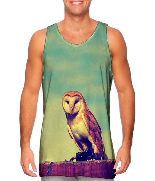 Watching Owl&nbsp;Mens Tank Top