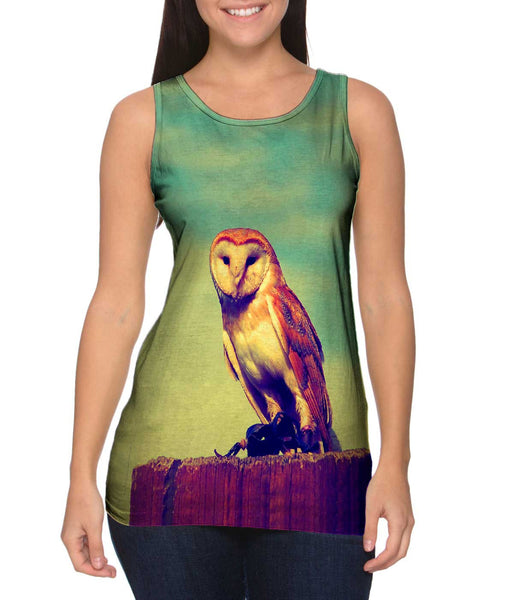 Watching Owl&nbsp;Womens Tank Top