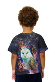 Kids Pink Rain Owl