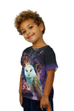 Kids Pink Rain Owl