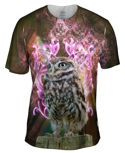 Flourish Owl Mens T-Shirt