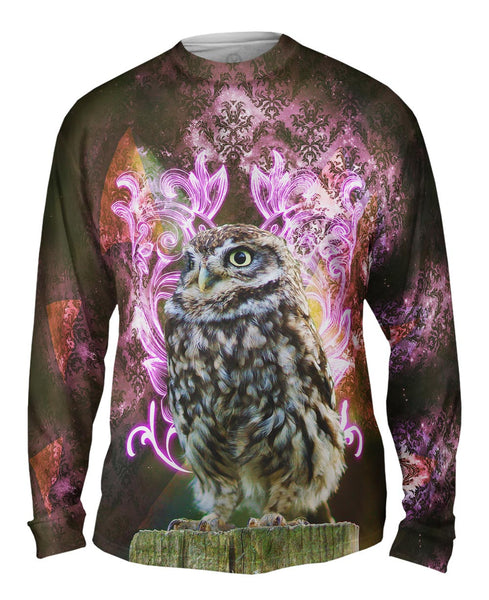 Flourish Owl Mens Long Sleeve