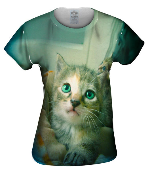 Door Way Kitten Womens Top