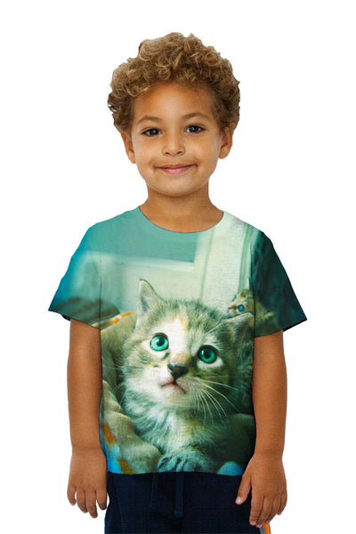 Kids Door Way Kitten&nbsp;Kids T-Shirt