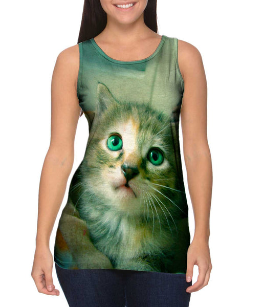 Door Way Kitten&nbsp;Womens Tank Top