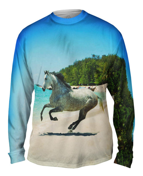 Paso Fino Beach&nbsp;Mens Long Sleeve