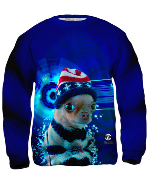 Time Machine American Chihuahua&nbsp;Mens Sweatshirt