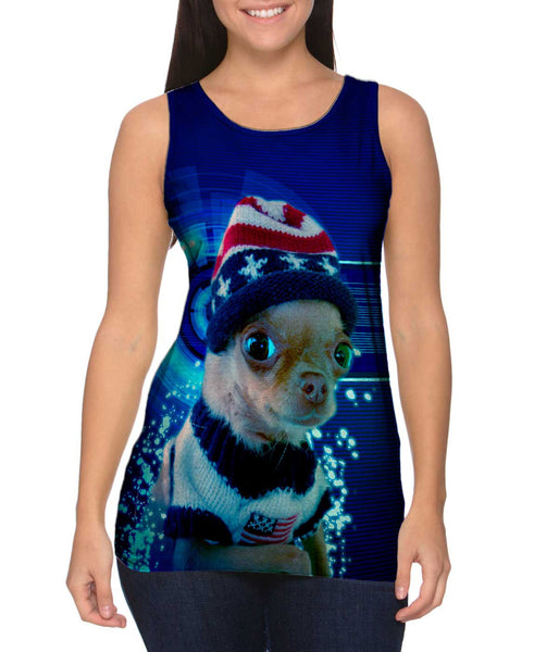 Time Machine American Chihuahua&nbsp;Womens Tank Top