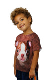 Kids Boston Terrier Face