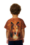 Kids Adorable Collie Face