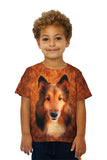 Kids Adorable Collie Face