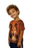 Kids Adorable Collie Face