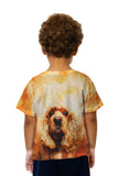 Kids American Cocker Spaniel Face
