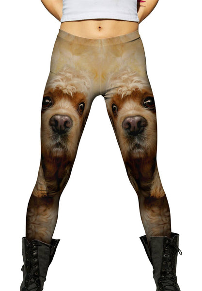American Cocker Spaniel Face&nbsp;Womens Leggings