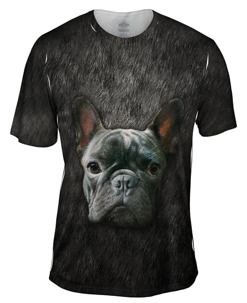 French Bulldog Face Mens T-Shirt