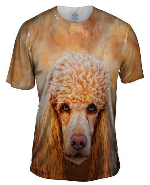 Poodle Face Mens T-Shirt