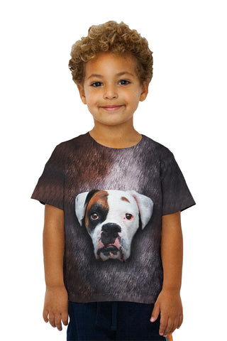 Kids Boxer Dog Face