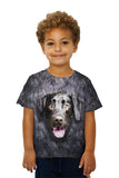 Kids Black Lab Face