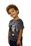 Kids Black Lab Face