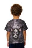 Kids Black Chihuahua Face