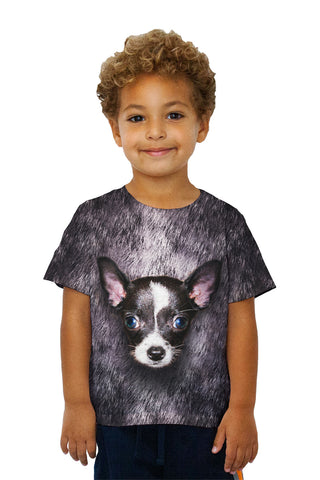 Kids Black Chihuahua Face