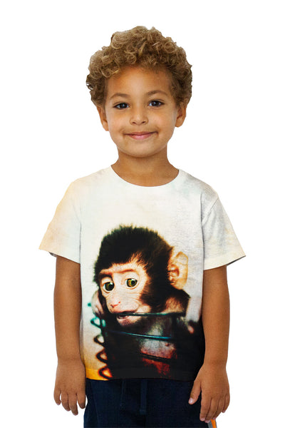 Kids Basket Baby Monkey&nbsp;Kids T-Shirt