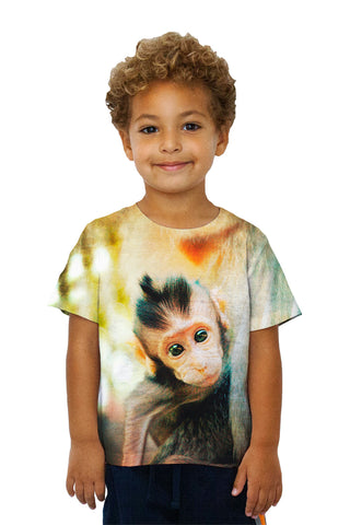 Kids Curious Baby Monkey