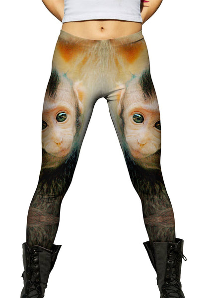 Curious Baby Monkey&nbsp;Womens Leggings