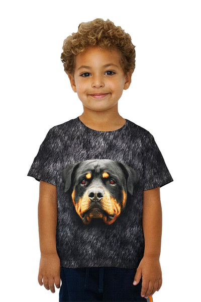 Kids Rotweiler Face&nbsp;Kids T-Shirt