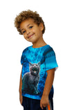 Kids Blue Demon Kitten