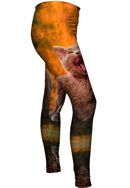 Halloween Kitten&nbsp;Womens Leggings